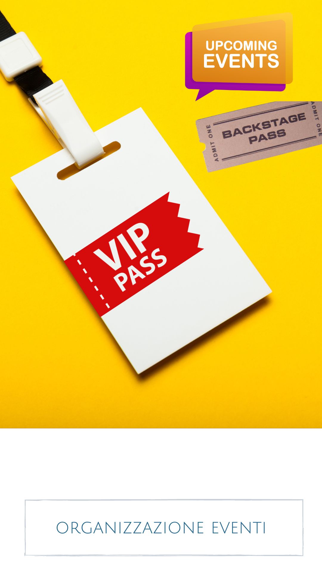 organizzazione eventi